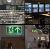 Wholesale Photoluminescent Fire Exit Signs Glow in The Dark 