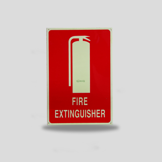 Wholesale Photoluminescent Safety Signage Fire Extinguisher Signs Glow In The Dark 