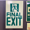 Wholesale Photoluminescent Fire Exit Signs Glow in The Dark 
