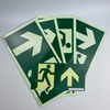 Manufacturer Suppliers Self Luminous Exit Sign Aluminum Emergency Exit Sign 