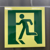 Wholesale Photoluminescent Fire Exit Signs Glow in The Dark 