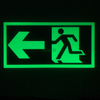 Manufacturer Suppliers Self Luminous Exit Sign Aluminum Emergency Exit Sign 