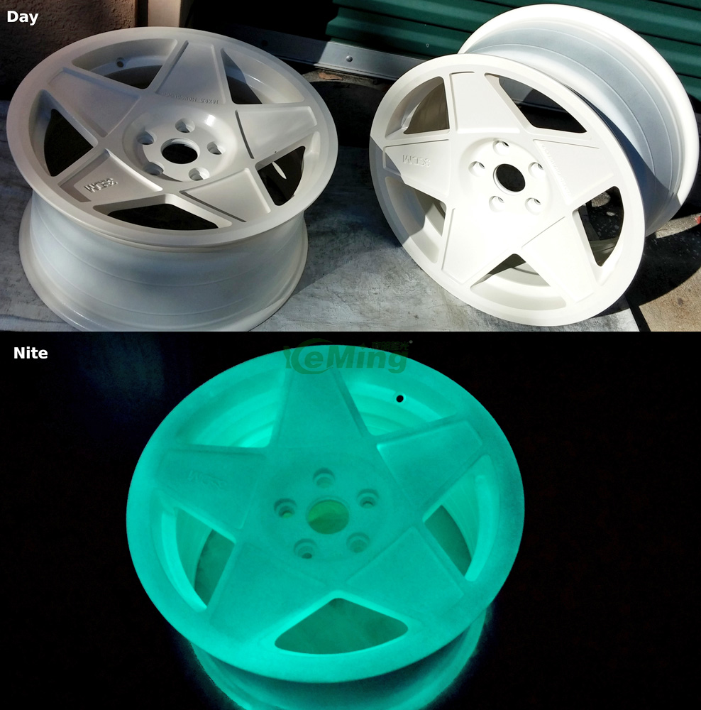 20 Years Life Water-proof Luminous Pigment Blue Green Glow in The Dark Pigment Powder for Resin And Ink
