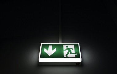 Light storage type self-luminous evacuation signs set(1)
