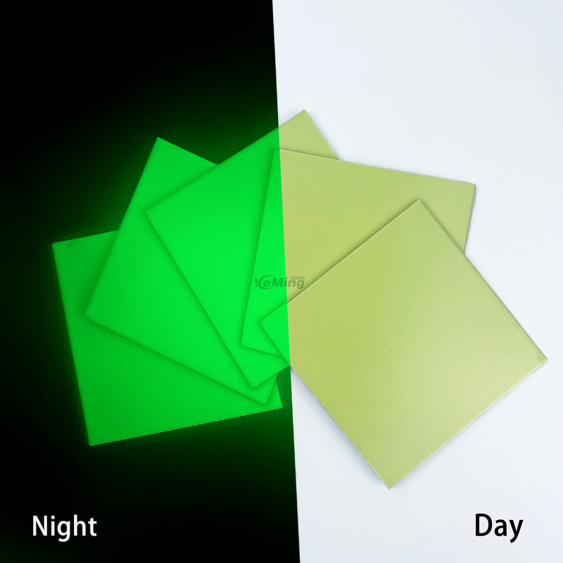 Customized High Brightness Photoluminescent Aluminum Sheet