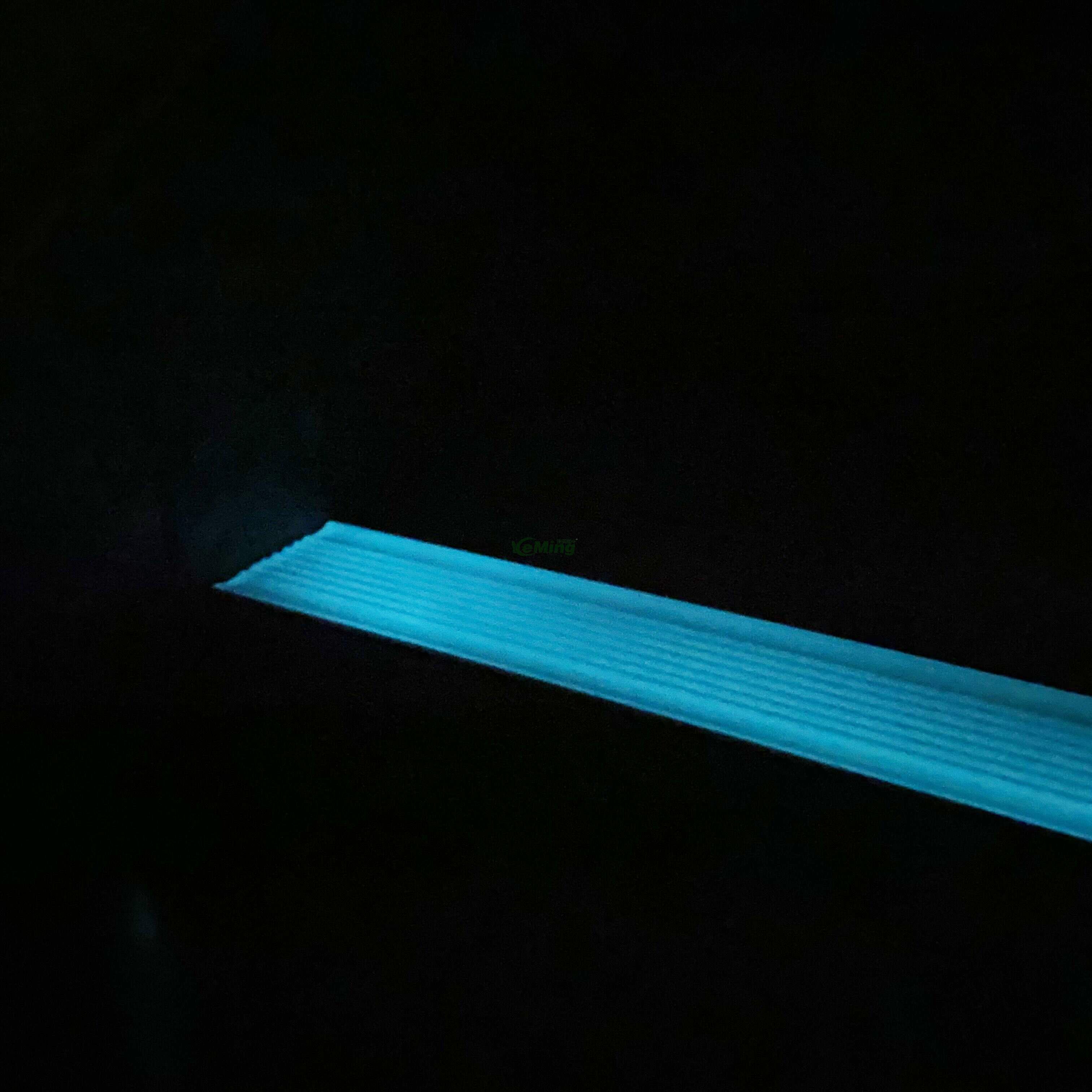 Glow in the Dark Safety Stair Tread Nosing Luminous Stair Nosing Aluminum