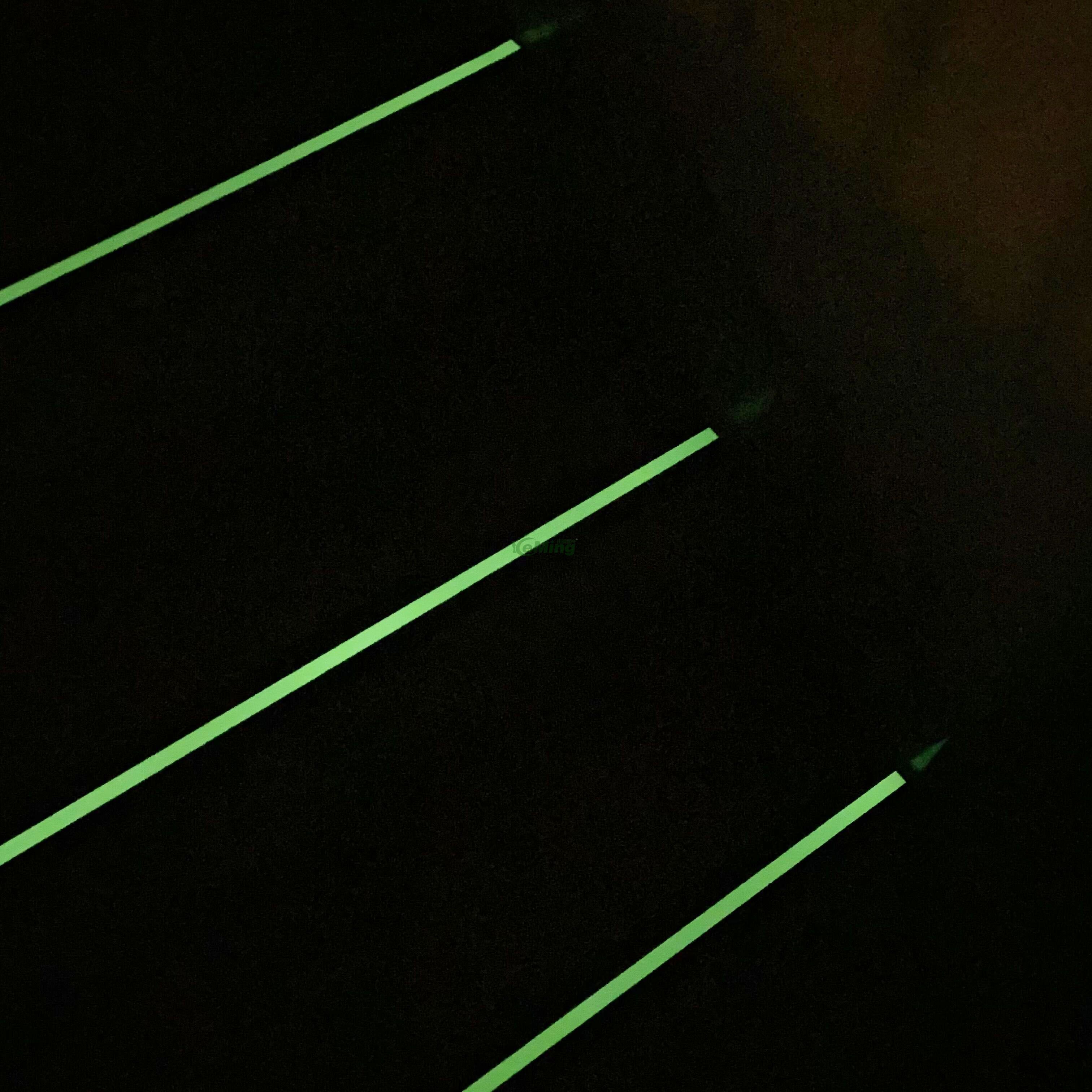 Aluminum Glow in The Dark Stair Strips