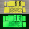 Super Glow in the Dark House Numbers Glow Beware Of Dog Sign Photoluminescent Signs Suppliers