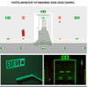 Photoluminescent sign manufacturer safety photoluminescent running man exit sign hangable self-luminous exit sign