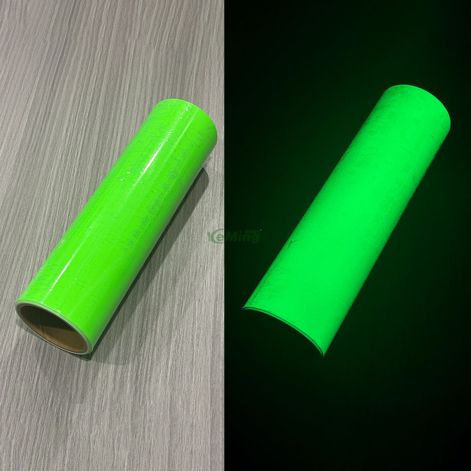 Luminous Vinyl Roll High Luminance Glow in The Dark Film Photoluminescent Vinyl