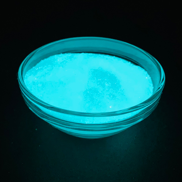 50um-75um - Fast Light Absorption Aqua Photoluminescent Powder Pigment 