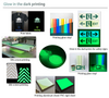 Glow in The Dark Powder for Photo-luminescent Plastisol Inks,Glow in The Dark Screen Printing Plastisol Ink And Glow in Dark Plastisol Ink