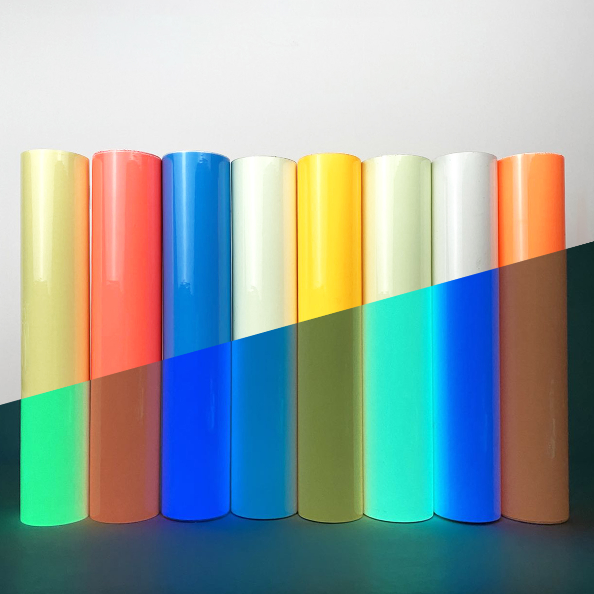 photoluminescent aluminum sheet(9)