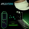 Yellow Green Luminous Tape Fluorescent Tape for Stage Decoration