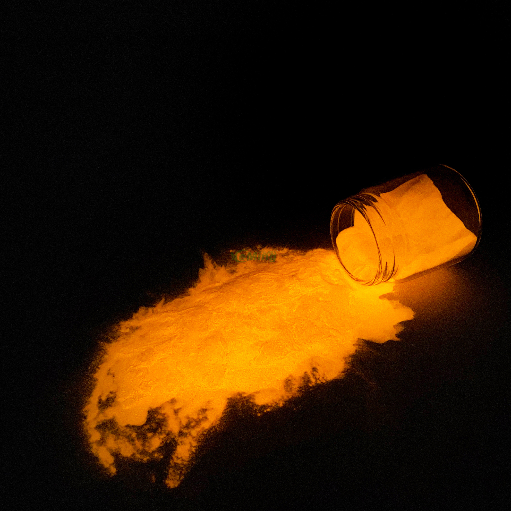 Hot Selling glow dark pigment Fast Absorbing Light High Brightness Orange Phosphorescent Glow Powder