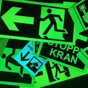 Photoluminescent-Safety-Sign