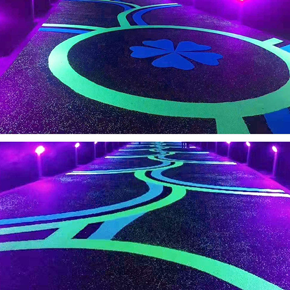 glow rocks for garden
