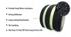 Anti Slip Glow in The Dark Tape Waterproof Frosted Wholesale 
