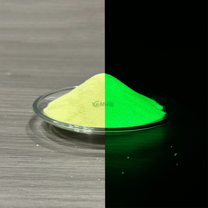 100um-150um-High Brightness Green Photoluminescent Powder Glow Pigment