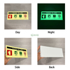 Co2 Extinguishing Sign Plate Photoluminescent Fire Extinguisher Location Signs Safety Warning Sign