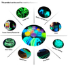 Manufacturer Luminous Glow Pigment Powder for Stone,paint,epoxy Resin,slime