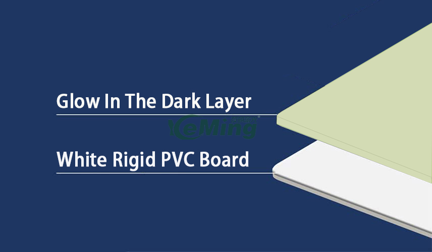 Manufacture Cheap Photoluminescent PVC Sheet