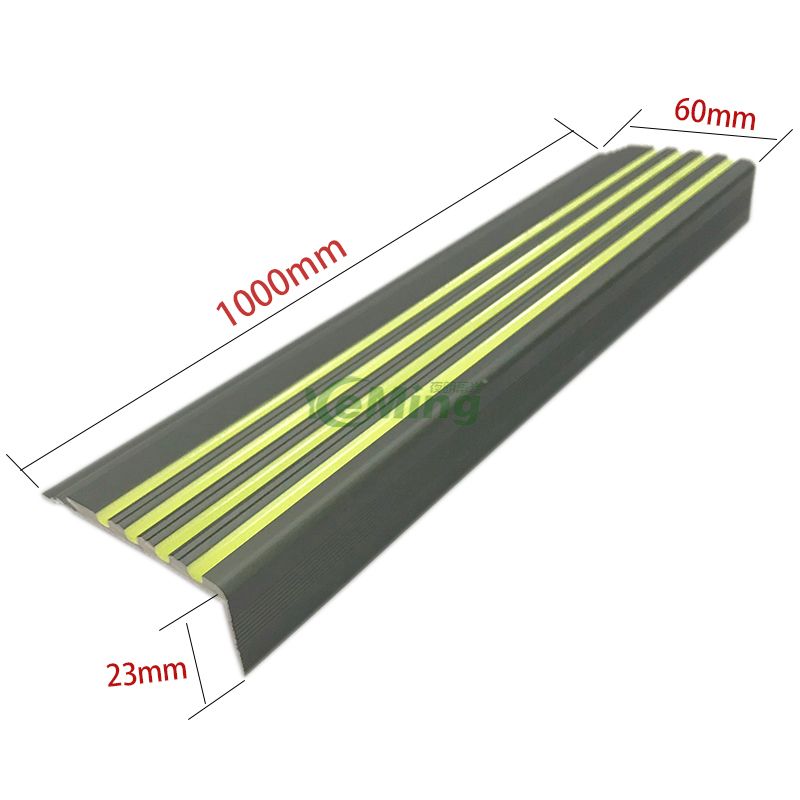 Wholesale Luminous Aluminum Stair Nosings Glow in The Dark Stair Strips