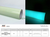 Blue Green Glow in The Dark Vinyl Photoluminescent Film Vinyl for Exit Sign