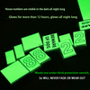 Super Glow in the Dark House Numbers Glow Beware Of Dog Sign Photoluminescent Signs Suppliers