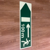 Wholesale Photoluminescent Tunnel Signage Glow in The Dark