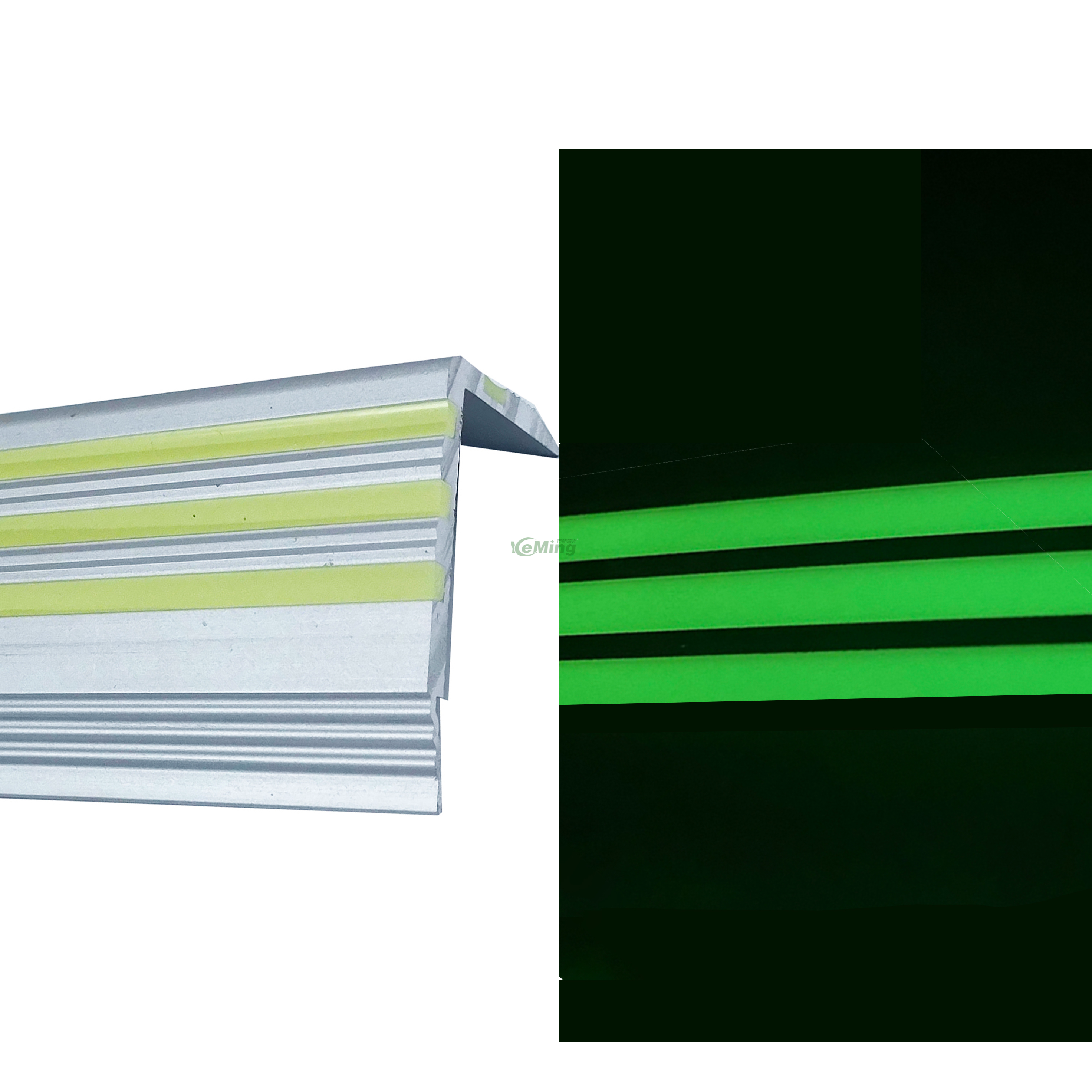 Factory Custom Aluminium Luminous Stair Nosing 