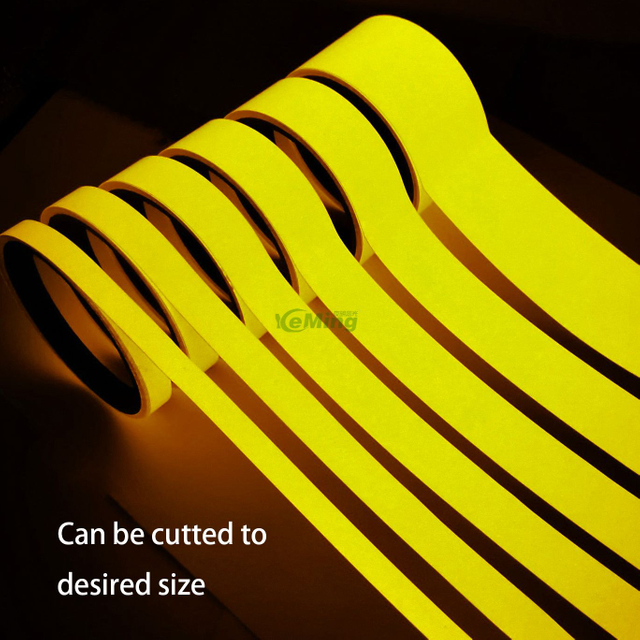 Glow Tape Waterproof Glow in The Dark Luminous Tape Fluorescent Glow Adhesive Tape