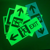 Photoluminescent Emergency Exit Signs Photoluminescent Fire Exit Signs