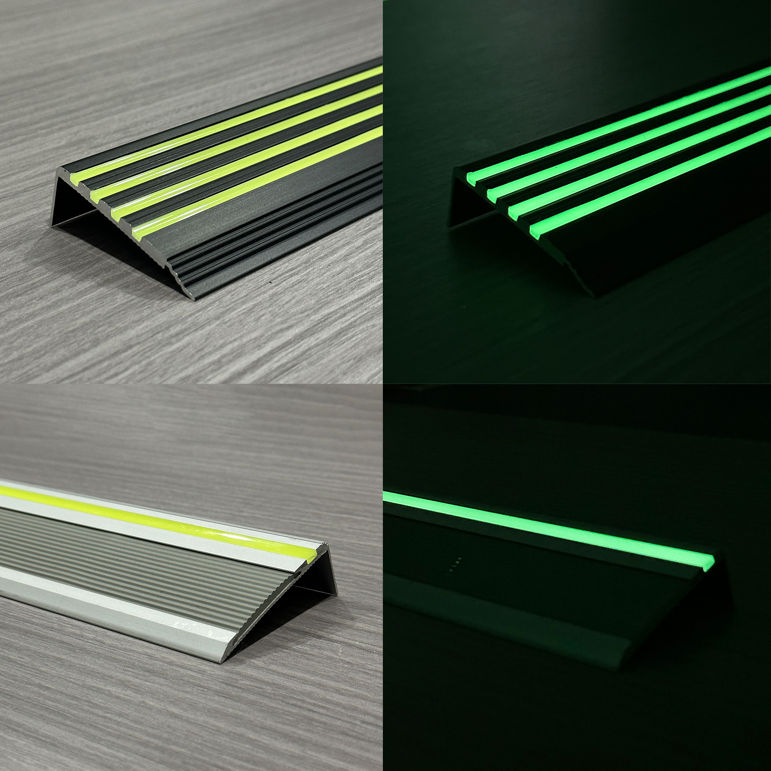 photoluminescent aluminum sheet(13)