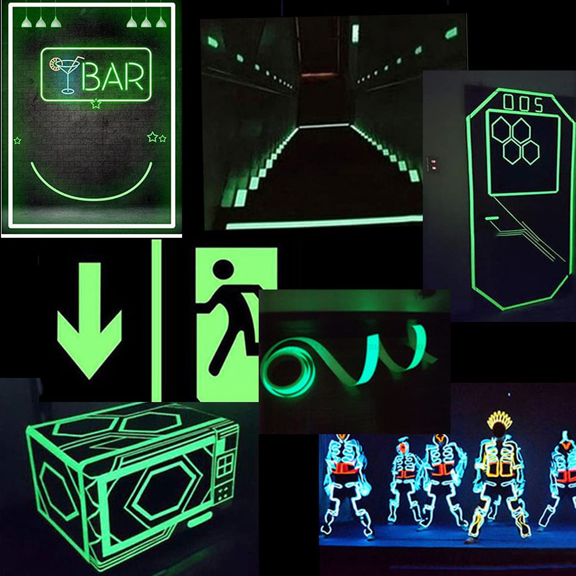 glow dark tape