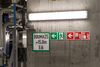 Glow In The Dark Fire Alarm Call Point Sign Photoluminescent Fire Equipment Sign