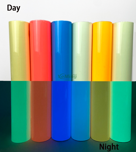 Photoluminescent Vinyl Glow In The Dark Roll