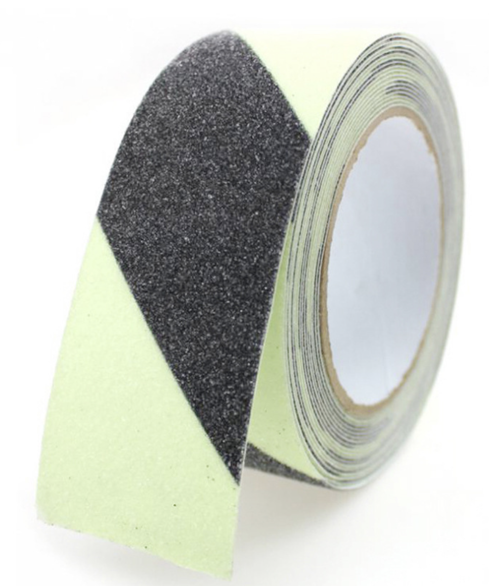 photoluminescent anti slip tape